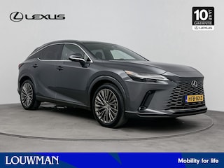 Lexus RX 450h+ Plug-in Hybrid President Line | Navigatie | 360 Camera | Stoel en stuurwiel verwarmd | LM velgen | Draadloze telefoonlader |