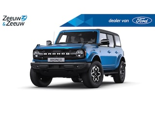 Ford Bronco 2.7 Outer Banks | Adaptive cruisecontrol | BLIS | Full Led | 360Camera | B&O Audio | El. verstel en verwarmbare voorstoelen | All-season banden| Nieuw te bestellen! |
