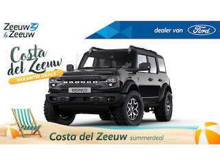 Ford Bronco 2.7 Badlands 10-traps automaat | Adaptive cruise | dodehoekdetectie | All-terrain banden | Slip differentieel | Led verlichting | Nieuw te bestellen! |