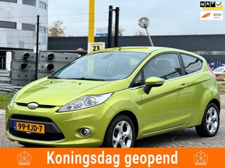 Ford Fiesta 1.4 Titanium|PSENSOR|BLUETOOHT|AIRCO|CRUISE|INCL JAAR APK