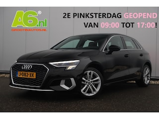 Audi A3 Sportback 30 TFSI Advanced edition Automaat Leder Sportstoelen Stoelverwarming Virtual Navigatie Clima Cruise 17 inch LMV Full LED Lane Assist