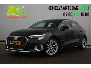 Audi A3 Sportback 30 TFSI Advanced edition Automaat Leder Sportstoelen Stoelverwarming Virtual Navigatie Clima Cruise 17 inch LMV Full LED Lane Assist