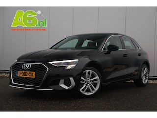 Audi A3 Sportback 30 TFSI Advanced edition Automaat Leder Sportstoelen Stoelverwarming Virtual Navigatie Clima Cruise 17 inch LMV Full LED Lane Assist
