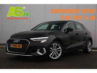 Audi A3 Sportback 30 TFSI Advanced edition Automaat Leder Sportstoelen Stoelverwarming Virtual Navigatie Clima Cruise 17 inch LMV Full LED Lane Assist