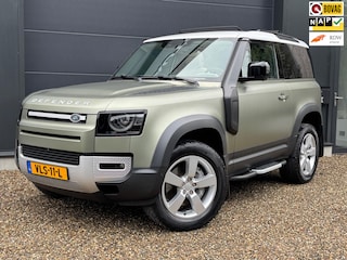 Land Rover Defender 3.0 P400 90 Benzine HSE First Edition | Grijs kenteken | Stoffen vouwdak! | Satin matt | NL auto | 1e eigenaar