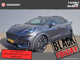 Ford Puma 1.0 EcoBoost Hybrid ST-Line X Vignale | Leer | Massage Stoelen | verwarmbare voorruit | Navi | ECC | Camera