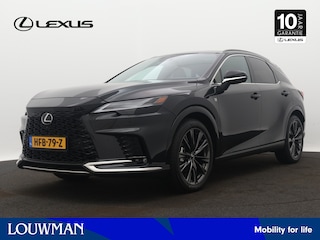 Lexus RX 450h+ Plug-in Hybrid F Sport Design | Panoramadak | Dodehoekdetector | 360 Camera | Stoelgeheugen | Head-up Display | Stoelverwarming/-Verkoeling | Stuurverwarming |