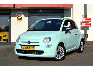 Fiat 500 0.9 TwinAir Turbo Young, Airco, Cruise, 12.000 km ! Retro groen