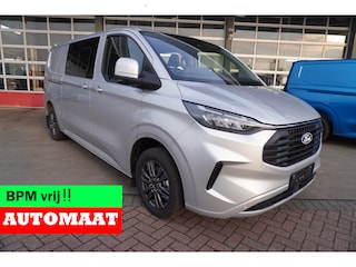 Ford Transit Custom 320L 2.0 TDCI 170PK L2H1 Limited DubbelCabine Automaat Schuifdeur L/R Nr. V062 | Airco | Adap.Cruise | Navi | Camera