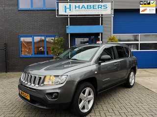 Jeep Compass 2.0 Limited 156PK|Origineel NL|Navigatie|Leder|Trekhaak|Isofix|Stoelverwarming|Climate|PDC|Cruise Control|USB