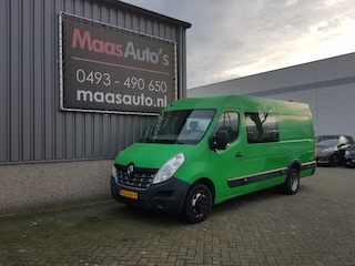 Renault Master T35 2.3 dCi L3/H3 dubbel-lucht dubbel-cabine airco 6 persoons !!!!