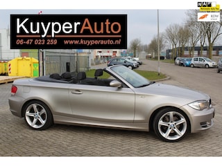 BMW 1-serie Cabrio 118i Executive ned auto NAP NAVI MULTIMEDIA WINDSCHERM PARKEERSENSOREN