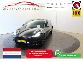 Tesla Model 3 Long Range AWD 75 kWh TuningPakket Tesla + Full self Driving Full Option Camera Leder Panodak