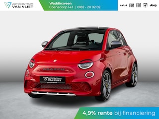 Abarth 500 Turismo 42 kWh | Camera | Clima | Apple Carplay | JBL Sound | Navi | 18" | Winter Pack