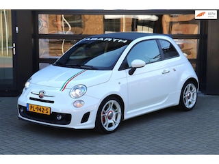 Fiat 500 1.4-16V Abarth | Cabrio | Leder Sportstoelen | Airco | Xenon | LM Velgen