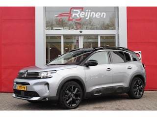Citroën C5 Aircross 1.2 136PK AUTOMAAT Hybrid ë-SERIES | ELEKTRISCH BEDIENBARE BESTUURDERSSTOEL | APPLE CARPLAY/ANDROID AUTO | NAVIGATIE | FULL LED KOPLAMPEN | CLIMATE CONTROL | DAB+ RADIO | 19" LICHTMETALEN VELGEN | KEYLESS ENTRY/START | DODEHOEK DETECTIE | ADAPTIVE CRUISE CONTROL | STOEL VERWARMING | ACHTERUITRIJ CAMERA | PARKEERSENSOREN VOOR EN ACHTER |