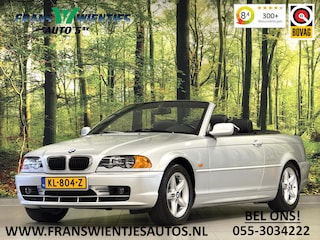 BMW 3-serie Cabrio 320Ci Executive | Elektrische Cabriokap | Parkeersensoren Achter | Stoelverwarming | Elektrische Stoelen + Geheugen Bestuurder | Lichtmetaal 16" | Radio |