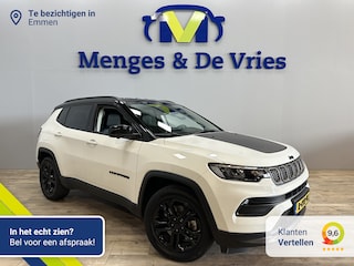 Jeep Compass 4xe 240 Plug-in Hybrid Electric Upland Airco ECC | LED | 360 Camera | Adaptive Cruise | Half leder | Apple Carplay Android Auto | Isofix | NAP |