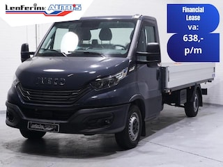 Iveco Daily 35S18 180 pk Aut. Pick Up / Open Laadbak Airpro Luchtvering, Navi, Adapt. Cruise, Trekhaak 3.500 kg, BPM vrij