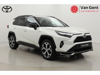 Toyota RAV4 2.5 Plug-in Hybrid AWD Bi-Tone Plus | Trekhaak | Navigatie | Leder | 19 inch | Dodehoek detectie