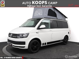 Volkswagen Transporter Buscamper 2.0 TDi 84Pk Euro-6 Inbouw nieuw California-look | 4-zitpl. / 4-slaapplaatsen | Slaaphefdak | NIEUWSTAAT