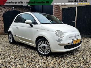 Fiat 500 1.2 Lounge | Automaat | Panorama | Airco | 3m garan