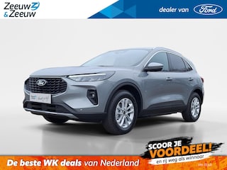Ford Kuga 2.5 PHEV Titanium | El. Trekhaak | Camera | Navigatie | Climate Control | Draadloze Apple Carplay&Android Auto | 17" Lichtmetaal | Parkeersensoren |