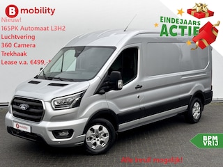 Ford Transit 350 2.0 TDCI 165PK L3H2 Limited Automaat Luchtvering | UNIEK* | Trekhaak 2.800kg | Rondomzicht Camera | Apple CarPlay