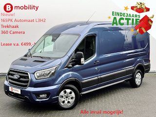 Ford Transit 350 2.0 TDCI 165PK L3H2 Limited Nieuw Type Automaat Trekhaak 2.800kg | UNIEK* | Trekhaak 2.800kg | Rondomzicht Camera | Apple CarPlay