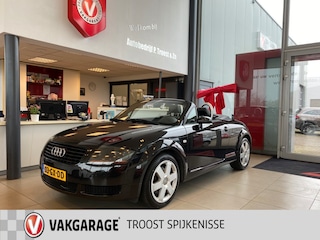Audi TT Roadster 1.8 5V Turbo,100% Onderhouden,Elektrisch Bedienbare Kap,Leder&Stoelverwarming,Climate&Cruisecontrol,Elektrischpakket,17 Inch Lmv,Zeer Goede Staat