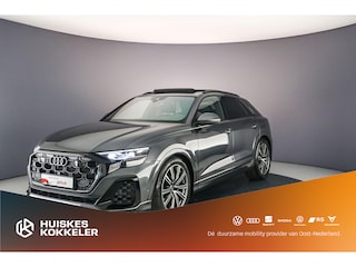 Audi Q8 55 TFSI e Pro Line S | Pano | B&O | Head Up | 360Cam | Matrix | Trekhaak | 4-Wiel Besturing | S-Line | Parkeerassist |