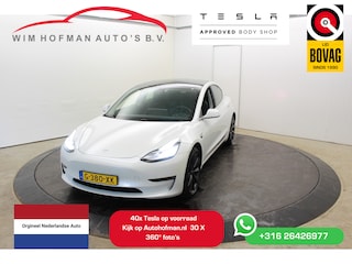 Tesla Model 3 Performance AWD 75 kWh SOH 86% 464PK 20 inch Autopilot FSD Comp Leder Camera Panodak