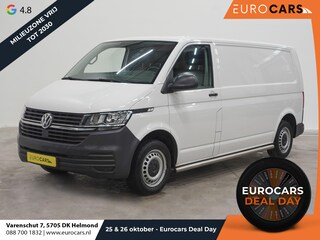Volkswagen Transporter 110pk L2H1 T6.1 Airco Leder Radio Bluetooth Achterklep Euro6