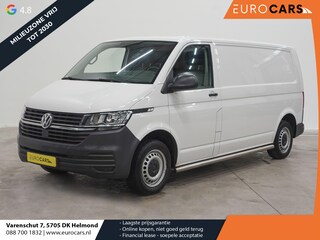 Volkswagen Transporter 110pk L2H1 T6.1 Airco Leder Radio Bluetooth Achterklep Euro6