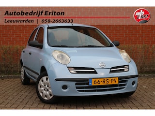 Nissan Micra 1.2 65pk Visia | NL-auto | Airco | 5 deuren | Elek. ramen | Stuurbekrachtiging | Centr. deurvergr. | Radio/CD |