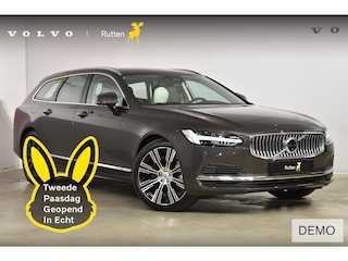 Volvo V90 T6 350PK Automaat Plug-in Hybrid AWD Plus Bright / Adaptieve cruise control/ BLIS / Elektrische stoelen/ Luchtvering/ Stoel en stuurwielverwarming/ Parkeersensoren met camera