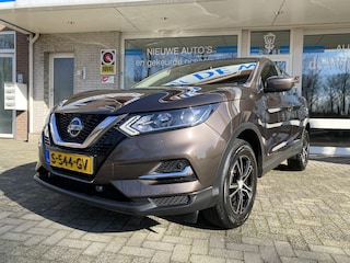 Nissan Qashqai 1.3 DIG-T Visia Climate contr./Parkeersens. V+A/Cruise contr./Rijstrooksensor/Led verlichting/Multifunction.Stuur/DAB/In hoogte verstbare stoelIsofix/Licht metalen velgen