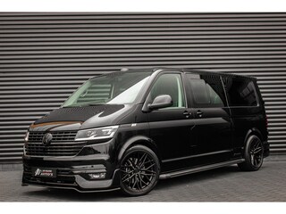 Volkswagen Transporter 2.0 TDI L2H1 150PK BULLI FULL BLACK / JB- EDITION / 2X ELEK. SCHUIFDEUR / VERLAGINGSVEREN / DUBBEL CABINE