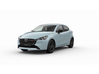 Mazda 2 e-Skyactiv G 90 6MT Homura | 16-inch lichtmetalen velgen, Black | 8-inch LCD touchscreen kleurenscherm | Achteruitrijcamera