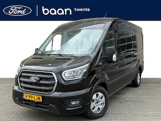 Ford Transit 350 L3H2 2.0 TDCI 165pk Limited Automaat Full Options | Dubbele Schuifdeur | Bijrijdersbank | 360 Camera | Adaptieve Cruise. | Trekhaak |