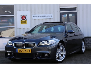 BMW 5-serie Touring 520i 184PK M Sport*NL-Auto*Pano/Comfortstoelen/Stoelverw./Memorie/Elek. Klep/Xenon/LED/M-Stuur/Parkeersens.V+A/19 inch LM*
