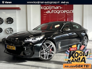 Kia Stinger 3.3 Twin Turbo V6 AWD GT PRO 360' Graden Camerazicht, Lederenbekleding, Stoelverwarming&Verkoeling, Interieurverlichting, Stoel Memory, Harman/Kardon Instalatie!
