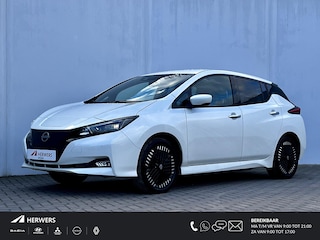 Nissan Leaf e+ Tekna 59 kWh Automaat / Pro Pilot Adaptieve CC / Dode hoek detectie / Navigatie / Camera 360° / Leer / Apple Carplay Android / Stuur-, stoel- en achterbankverwarming /