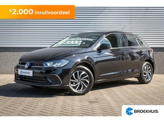 Volkswagen Polo 1.0 TSI 95 5MT Life Edition | 'App-Connect' draadloze smartphone integratie | Buitenspiegels elektrisch instel- verwarm- en inklapbaar | Rijstrookbehoudassistent (Lane Assist)