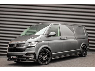 Volkswagen Transporter 2.0 TDI L2H1 204PK FULL BLACK / JB- EDITION / LEDEREN BEKLEDING / VERLAGINGSVEREN / APPLE CARPLAY / SPOILER