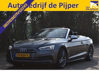 Audi A5 Cabriolet 2.0 TFSI MHEV Design Pro Line Plus 3x S-Line Elekt.haak | Stoel- & nekverwarming | Keyless | Carplay | Virtual Cockpit | Full LED | Historie