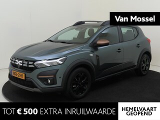 Dacia Sandero Stepway 1.1 TCe 110PK Extreme | Navigatie | Achteruitrijcamera | Parkeersensoren | Blind Spot Warning | Keyless | Climate Control | Lichtmetalen velgen 16"