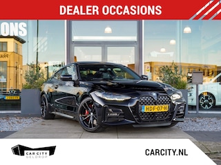 BMW 4-serie Coupé 420i High Exec. / M-sport Pro / Carbon / Schuif-dak / H&K / 360 / Keyless / Ambient / Adaptive / Stuurverwarming