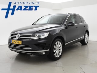Volkswagen Touareg 3.0 TDI V6 262 PK HIGHLINE + LUCHTVERING | WEGKL. TREKHAAK | PANORAMA | LEDER