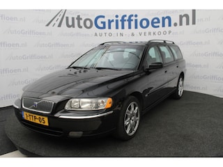 Volvo V70 2.4 CNG keurige Bi-Fuel met leer en trekhaak